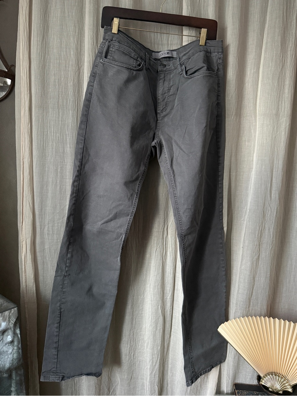 Joe's Jeans men's gray slim-straight leg denim jeans pants size 33